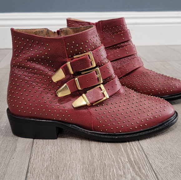 TBA To Be Announced mini studs ankle boots 8M - Picture 2 of 10